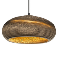 Kartonlampen und Designerleuchten aus Pappe: Carton Glow