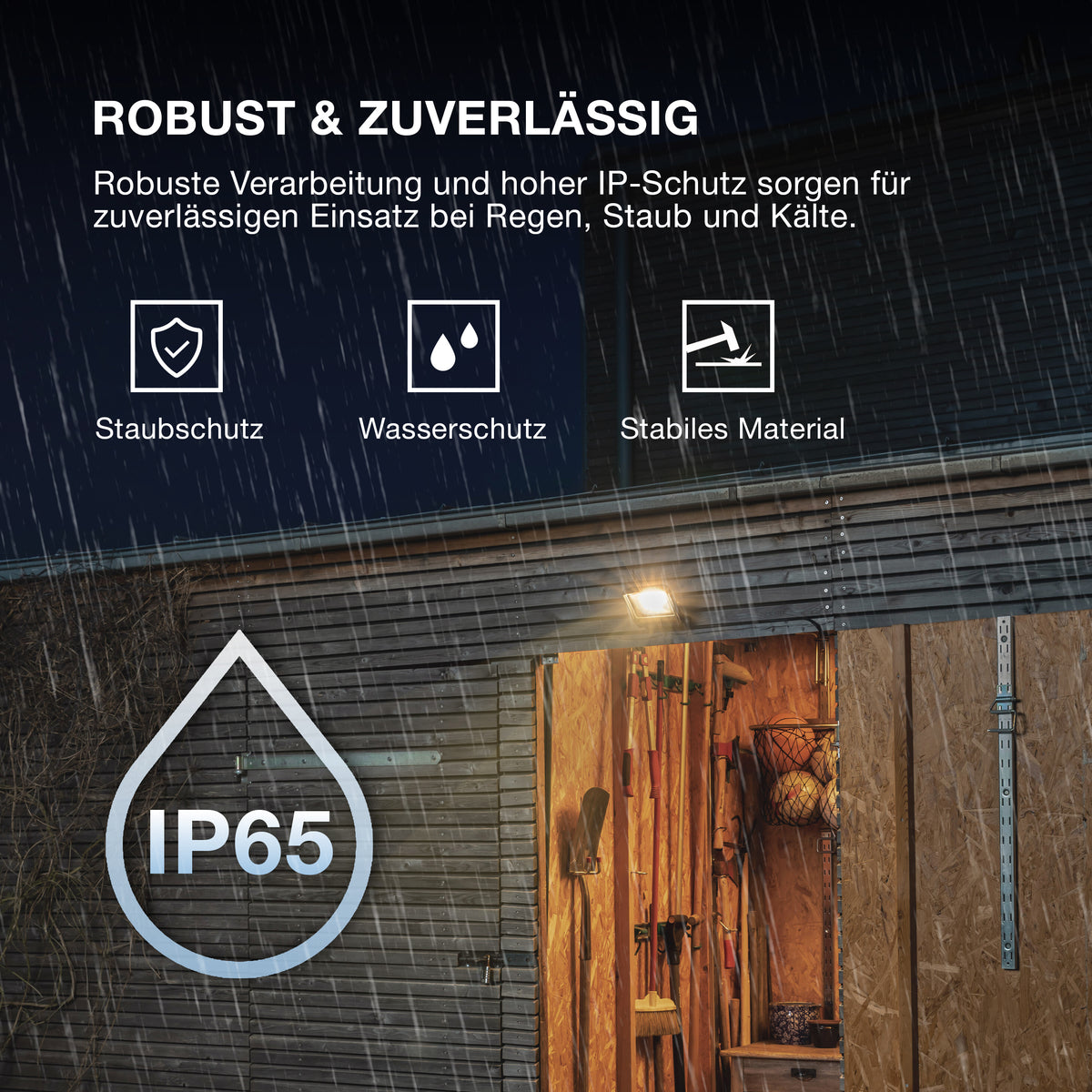 OSRAM FLOODLIGHTS ENERGY EFFICIENCY LED Strahler, 24.5 W, 4000K Dunkelgrau