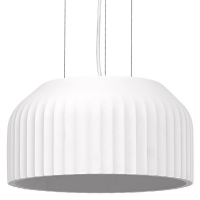 Dekolampe aus Gips: Plaster Chic