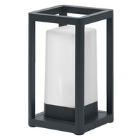OSRAM SMART+ Wifi Table Frame  Powerbank USB RGB Outdoor Tischleuchte mobil nutzbar, schwarz, 3000K  12x20,3cm