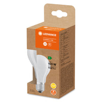 LEDVANCE LED CLASSIC A ENERGY EFFICIENCY A S , LED-Lampe, Bleifreies Glas, Matt, 7,2 W, (ex 100 W), 1521 lm, Warmweiß, 3000 K, Energieeffizienzklasse: A, 50000 h, CRI ≥80