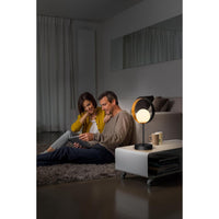 OSRAM DECOR Memphis Tischleuchte, schwarz/gold, G9-Sockel