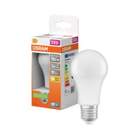 OSRAM LED PCR LAMP WITH CLASSIC A in A-Form, LED-Lampe, Matt, 13 W, (ex 100 W), 1521 lm, Warmweiß, 2700 K, 15000 h, CRI 80