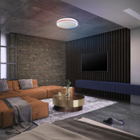 OSRAM SMART + WIFI Magic Deckenleuchte, weiß, 50cm, 32W, 3400lm