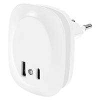 OSRAM LUNETTA EDGE Steckdosen-Nachtlicht, 0,35W, 10lm, weiß