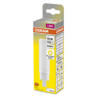 OSRAM DULUX LED D/E HF & AC MAINS LED Lampe 7W 830 G24Q-2, 700 lm, 3000 K, Warmweiß-LEDVANCE Shop