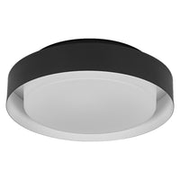 OSRAM ORBIS MADRID Deckenleuchte 290mm, schwarz, E27