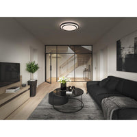OSRAM ORBIS BERLIN Deckenleuchte, schwarz, 36W, 4150lm