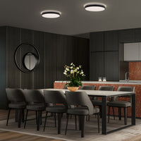 OSRAM ORBIS LONDON Deckenleuchte, schwarz, 36W, 4150lm