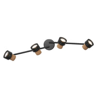 OSRAM DECOR SPOT CORK Deckenleuchte, 4 x 3,4W, 920lm, schwarz