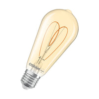 OSRAM Vintage 1906 Edison LED-Lampe Gold, 8W, 806lm, E27 , Comfort warm white-LEDVANCE Shop