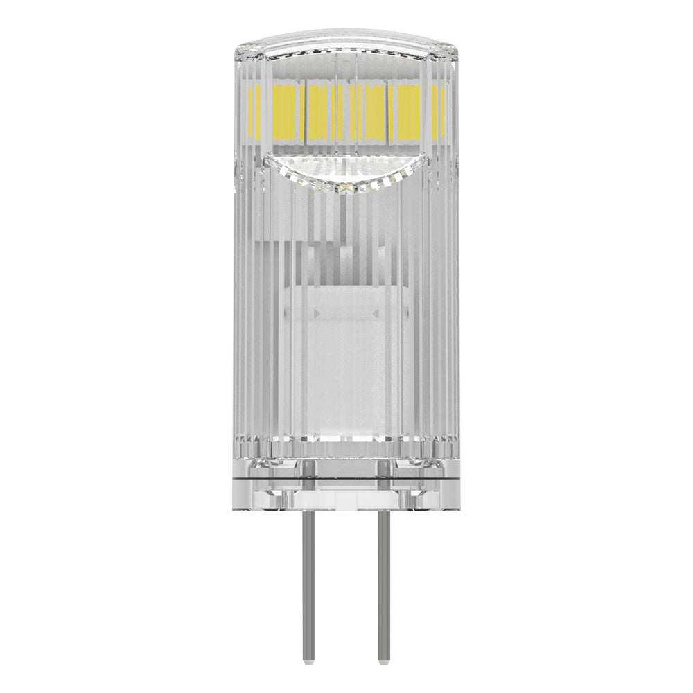 OSRAM LED Stiftsockellampe PIN 12 V 1.5W 827 Clear G4, 200 lm, 2700 K, Warmweiß-LEDVANCE Shop