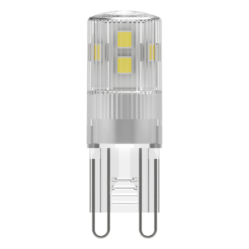 OSRAM LED Stiftsockellampe PIN G9 1.9W 827 Clear G9, 200 lm, 2700 K, Warmweiß, 2er Pack-LEDVANCE Shop