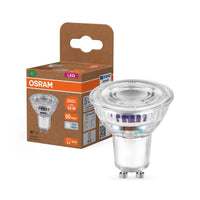 OSRAM LED LAMPS ENERGY EFFICIENCY REFLECTOR in PAR16-Form, LED-Spot, Bleifreies Glas, 1,3 W, (ex 35 W), 240 lm, Kaltweiß, 4000 K, Energieeffizienzklasse: A, CRI 80