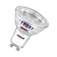 OSRAM LED LAMPS ENERGY EFFICIENCY REFLECTOR in PAR16-Form, LED-Spot, Bleifreies Glas, 3,3 W, (ex 65 W), 600 lm, Kaltweiß, 4000 K, Energieeffizienzklasse: A, CRI 80