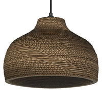 OSRAM DECOR Pendelleuchte Decor Cardboard Hat braun, E27