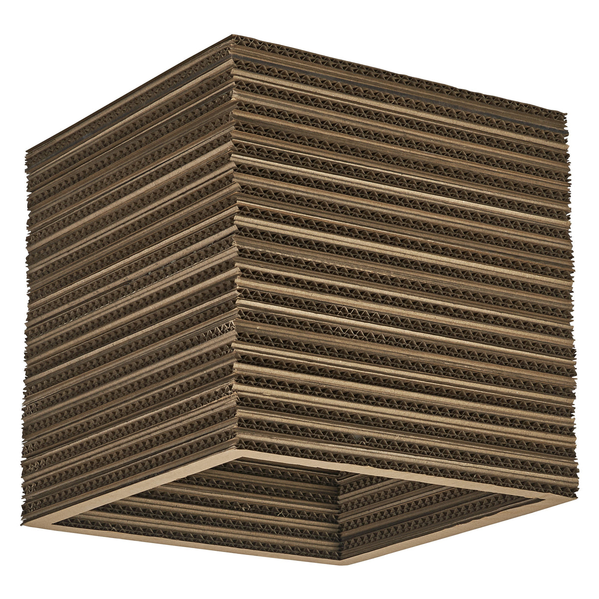 LEDVANCE DECOR Deckenleuchte Decor Cardboard Square braun, E27, inkl. Leuchtmittel-LEDVANCE Shop