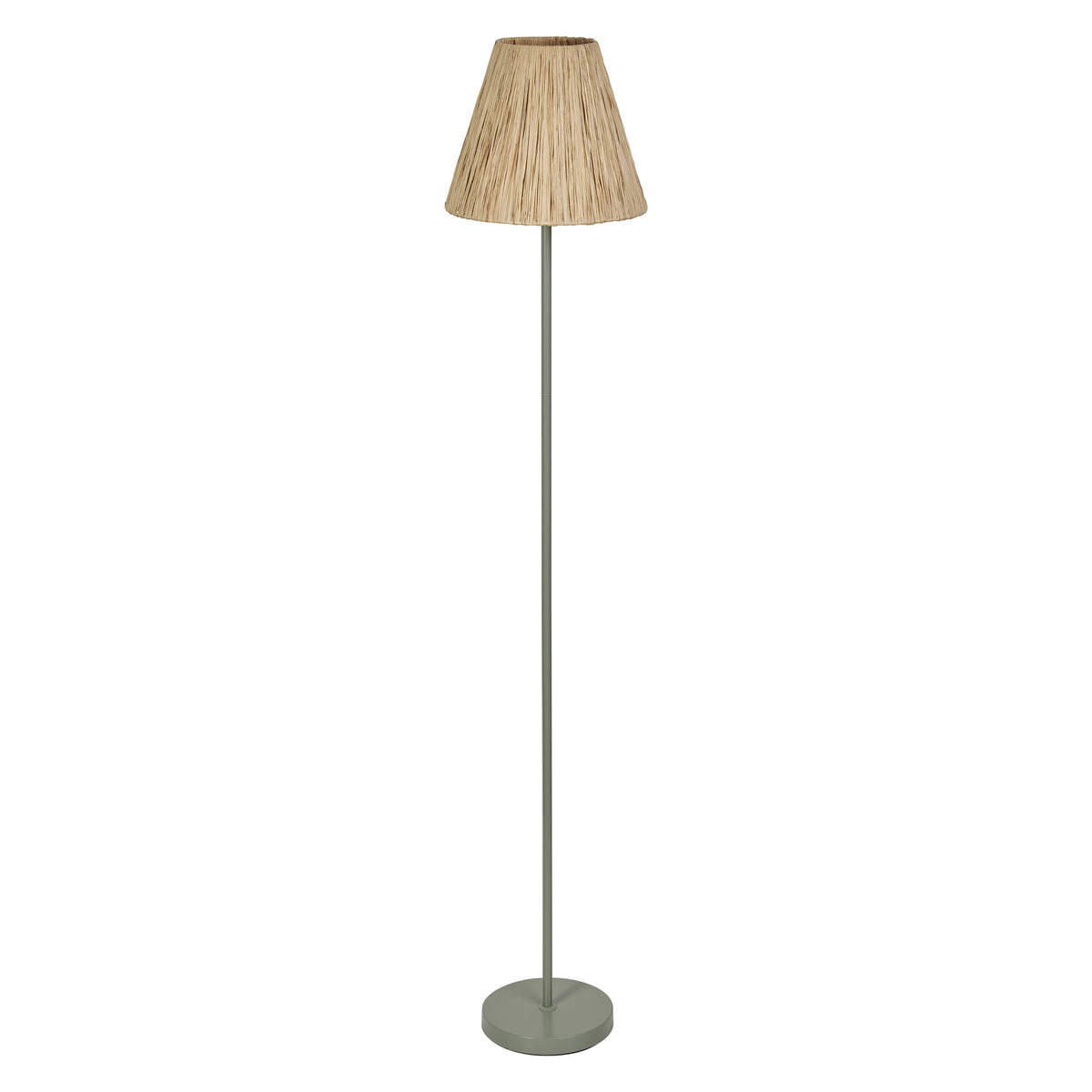 LEDVANCE DECOR Standleuchte Decor Raffia grün-braun, E27, 300 mm, inkl. Leuchtmittel-LEDVANCE Shop