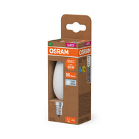 OSRAM LED CLASSIC B ENERGY EFFICIENCY A , LED-Lampe, Bleifreies Glas, Matt, 1,2 W, (ex 25 W), 255 lm, Kaltweiß, 4000 K, Energieeffizienzklasse: A, CRI 80