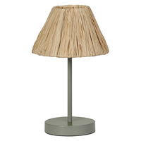LEDVANCE DECOR Tischleuchte Decor Raffia grün-braun, E27, 200 mm, inkl. Leuchtmittel-LEDVANCE Shop