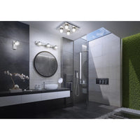 OSRAM ORBIS Flame Badezimmer Wandleuchte 16.5W Click CCT IP44 Chrome