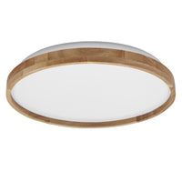 LEDVANCE ORBIS Alison Wand- und Deckenleuchte mit LED, 36W, 2600lm, 3000K, 500mm Durchmesser, freundliches Warmweiß, durch Klicken dimmbar, IP20 Schutz, Montageschrauben und Dübel inklusive