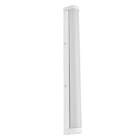 LEDVANCE ORBIS Tube Spiegel-/Wandleuchte mit LED, gefrostetes Glas/weiß, 12W, 1200lm, dimmbar, 3000/4000K über Wandschalter einstellbar, 60cm Durchmesser, IP44 Schutz vor Fremdkörpern/Spritzwasser