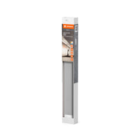 LEDVANCE Linear Edge Sensor Hochvolt-Unterbauleuchten mit IR Sensor, 30 cm, CCT dimmbar, 8 W, 640 lm, 3000/4000/6500 lm, warmweiß/kaltweiß/Tageslicht, weißes Aluminium, IP20
