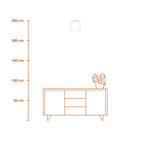 LEDVANCE DECOR Deckenleuchte Decor Cardboard Square braun, E27, inkl. Leuchtmittel-LEDVANCE Shop