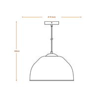 LEDVANCE DECOR Pendelleuchte Decor Camel Bell weiß, E27, 375 mm, inkl. Leuchtmittel-LEDVANCE Shop