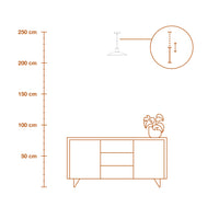 LEDVANCE DECOR Concrete Wood Beton Pendelleuchte, E27, 320 mm, inkl. Leuchtmittel-LEDVANCE Shop