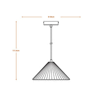 LEDVANCE DECOR Concrete Pyramid Beton Pendelleuchte, E27, 250 mm, inkl. Leuchtmittel-LEDVANCE Shop