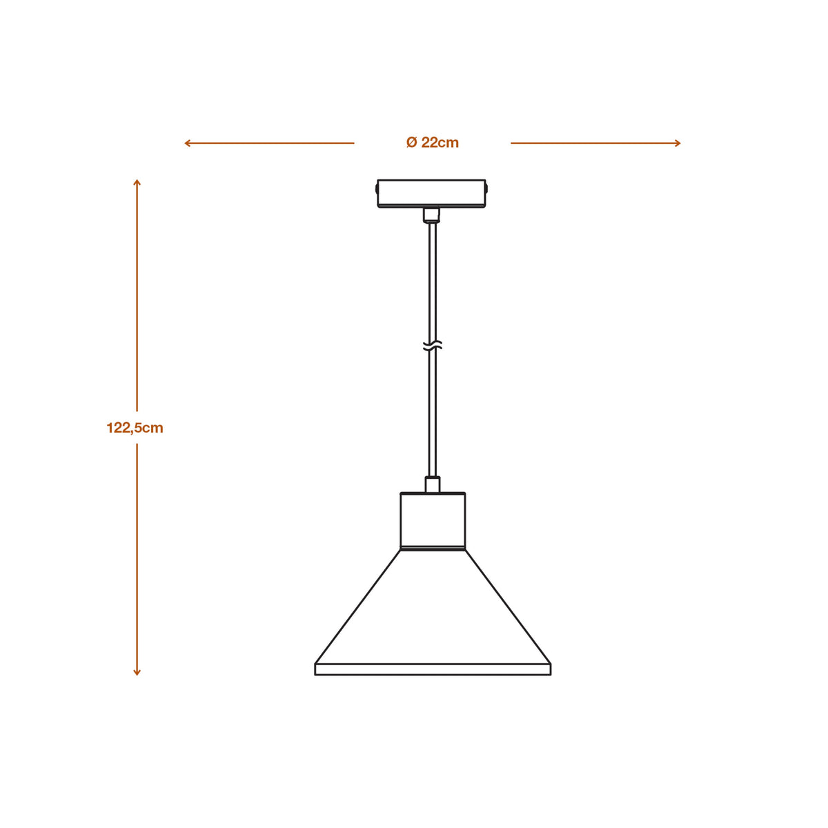LEDVANCE DECOR Plaster Wood Gips Pendelleuchte, E27, 220 mm, inkl. Leuchtmittel-LEDVANCE Shop