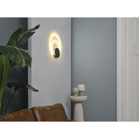 OSRAM DECOR Helios Wandleuchte, 12W, 3000K, 960 lm, Warmweiß, Click Select