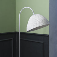 LEDVANCE Standleuchte Decor Camel Bell weiß aus Metall und Pappmaschee, E14, dimmbar, 1530 mm Höhe, Leuchtenschirm aus recyceltem Material, langlebig durch austauschbare Lichtquelle, einfache Montage