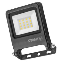 OSRAM ENDURA FLOOD PC 10W LED-Fluter, 3000K warmweiß, 1000 Lumen, IP65 Flutlicht wetterfest, 110° Winkel, Dunkelgrau