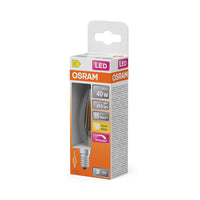 OSRAM LED Lampe LED Retrofit CLASSIC BA DIM 4W 827 Clear E14, 470 lm, 2700 K, Warmweiß