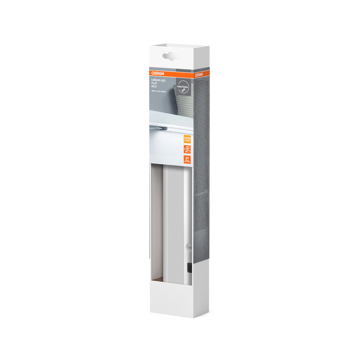 OSRAM flache Eco-Unterbauleuchte für die Anbaumontage 830