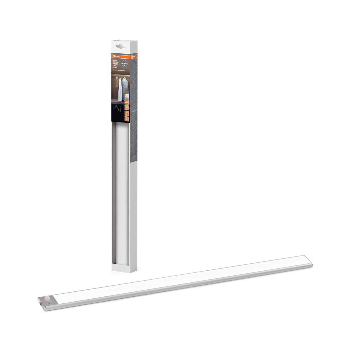 OSRAM LED-Unterbauleuchte mit Sensor und USB 600mm CCT