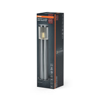 OSRAM ENDURA CLASSIC EBRO Außenleuchte, Wegeleuchte, 49 cm, Edelstahl, einfache & schnelle Installation, IP44 Schutzklasse
