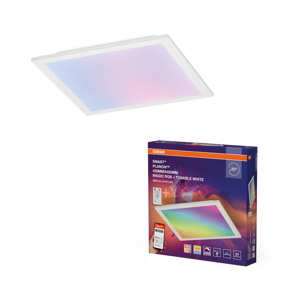 OSRAM SMART+ WIFI Magic Panelleuchte 24W, 45x45cm,  2400lm, weiß