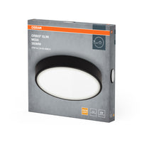 OSRAM ORBIS Slim Moia Deckenleuchte, schwarz, 24W, 2600lm