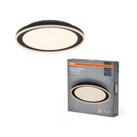 OSRAM ORBIS Pederson Deckenleuchte 24W 450mm schwarz