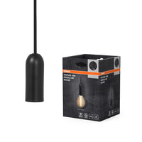 OSRAM Vintage 1906® Pendelleuchte ROUND E27, schwarz