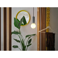 OSRAM DECOR Concrete Mic Pendelleuchte 1xG9 Dunkelgrau