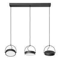 OSRAM DECOR Puck 3x Pendelleuchte 36W Schwarz