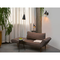 OSRAM Decor Bell Wandleuchte E27 Schwarz, Wandlampe, Metall, PCR, mit An-/Aus-Schalter zur Bedienung