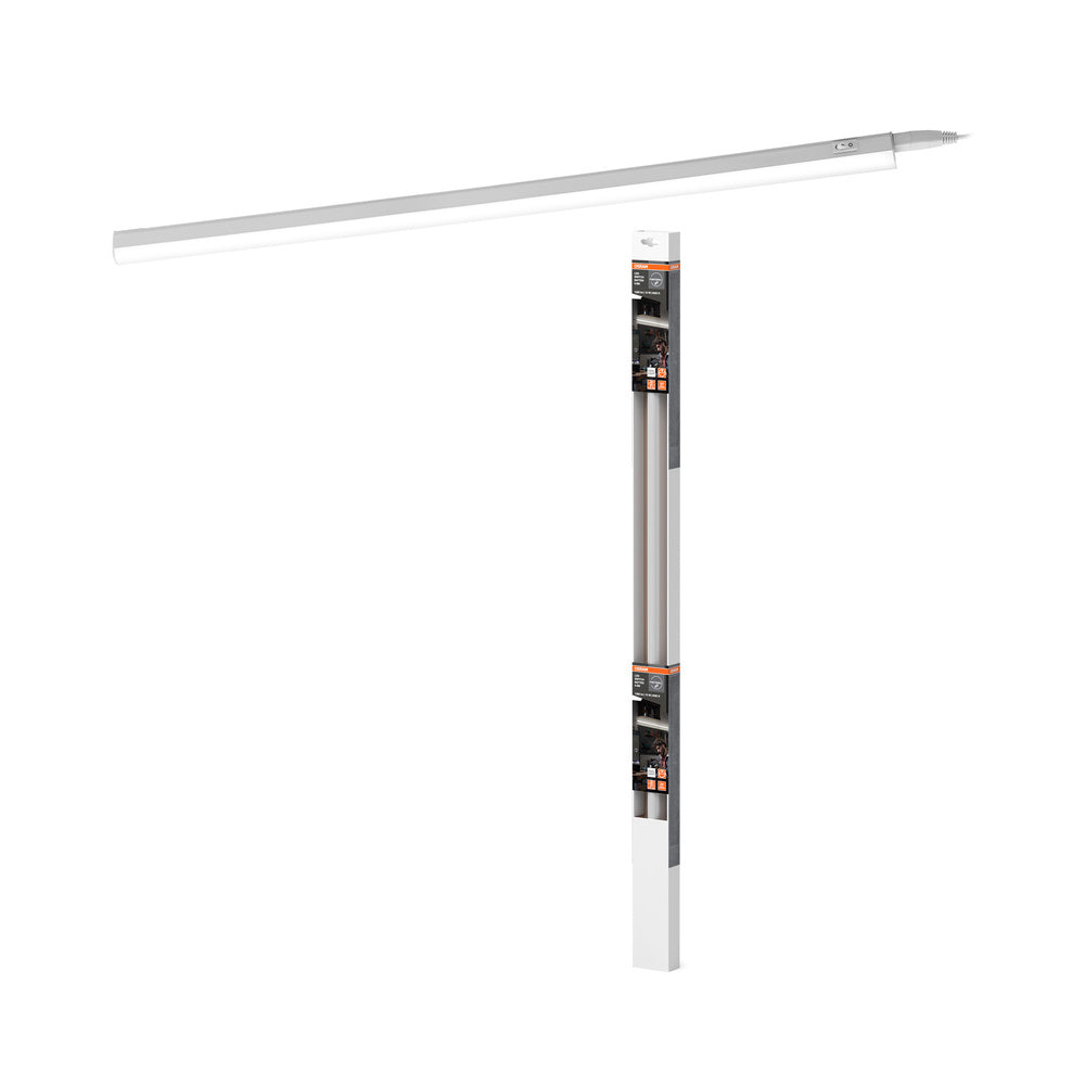 OSRAM LED Switch Batten Lichtleiste / Unterbauleuchte, 90cm, 10W, 1100lm, 4000K, Kaltweiß