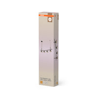 OSRAM DECOR Fuji Pendant Linear 4er Pendelleuchte  16W 930 Black