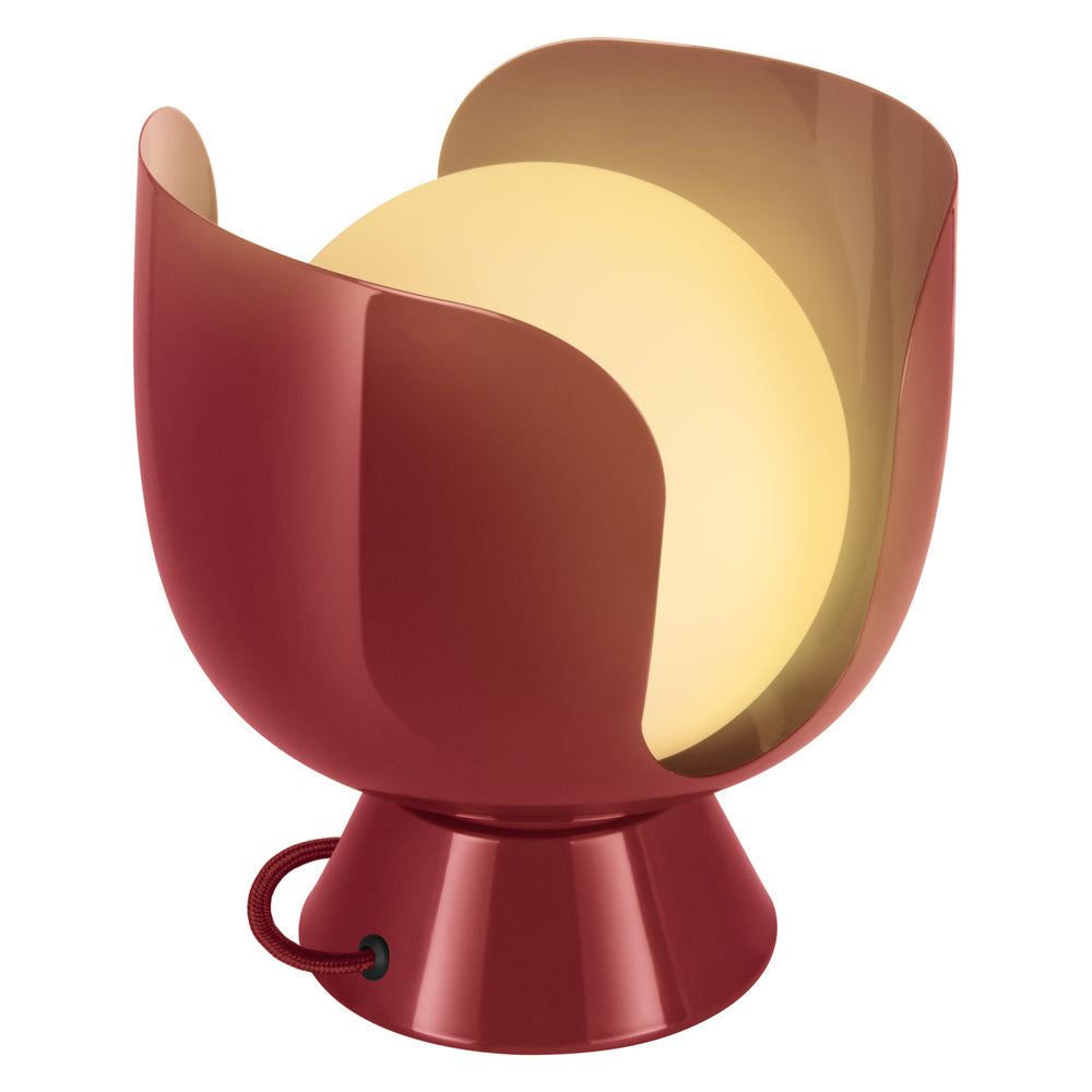 OSRAM DECOR Corolle Tischleuchte Chalice E14 Rot